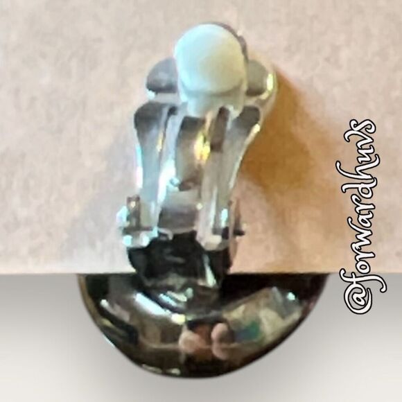 Bundle Sale 3 for $15 | Red Centerpiece | Clear Rhinestone Clip on Earrings - Picture 5 of 8